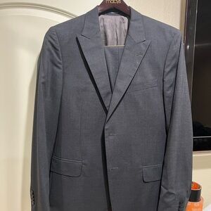 Pre-Owned: Versace Collection Men's Greyish Black Suit
